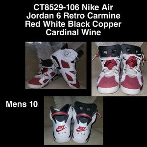 Jordan 6 Retro Carmine